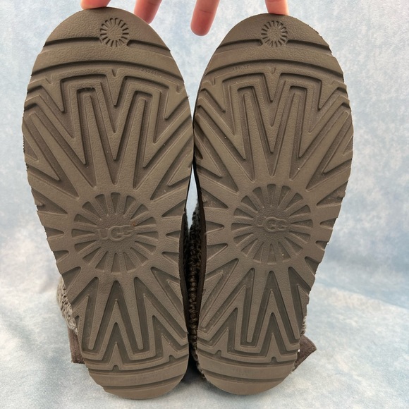 Ugg Cardy Charcoal Sweater Boot 10 - Picture 8 of 12